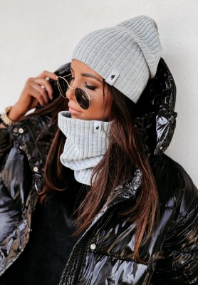 Striped Line cap dark grey