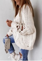 Sweter Cocomore Casual Ecru