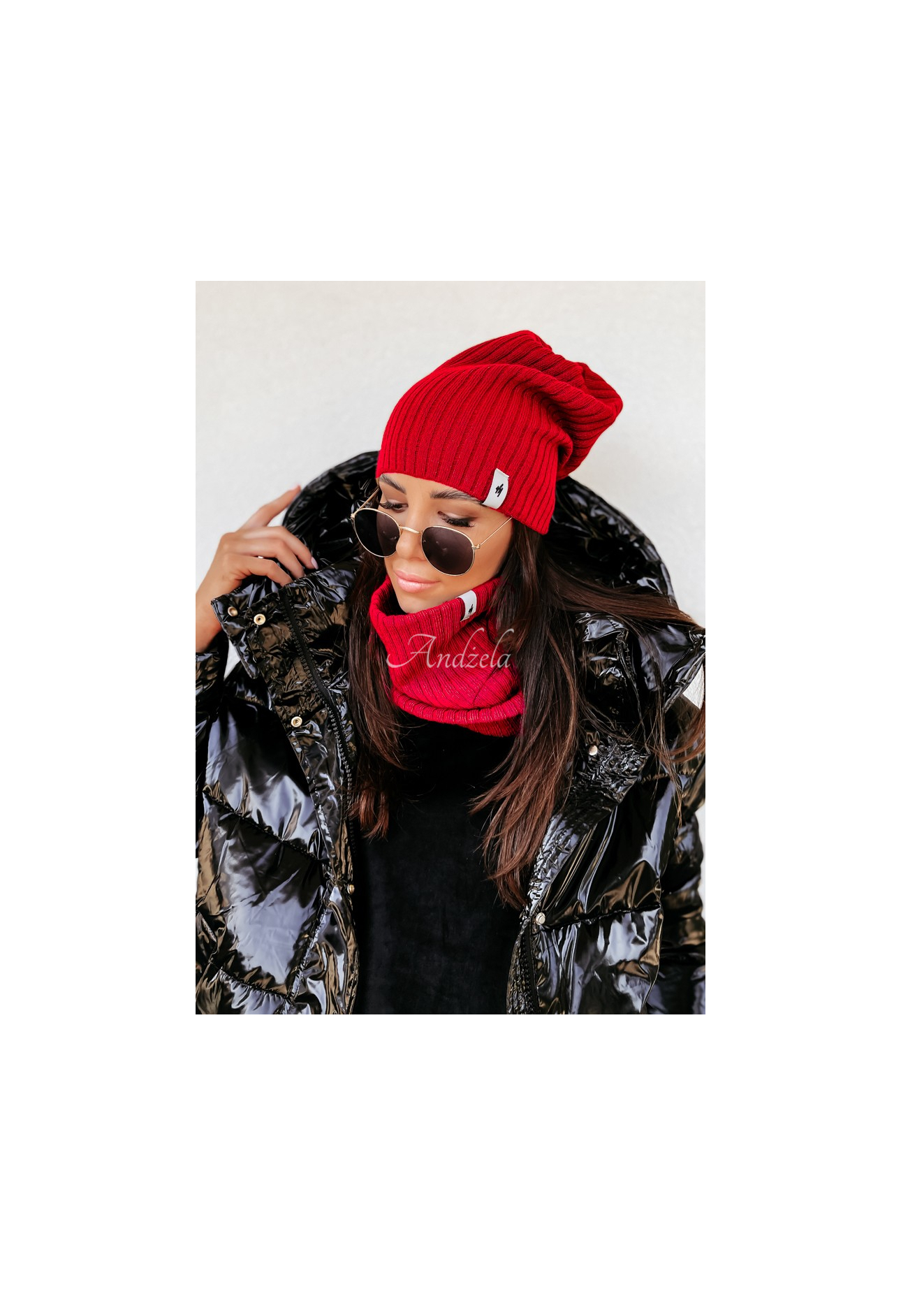 Striped Line cap red