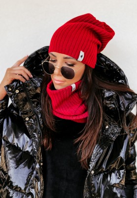 Striped Line cap red