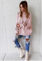 Sweter Cocomore Casual Powder