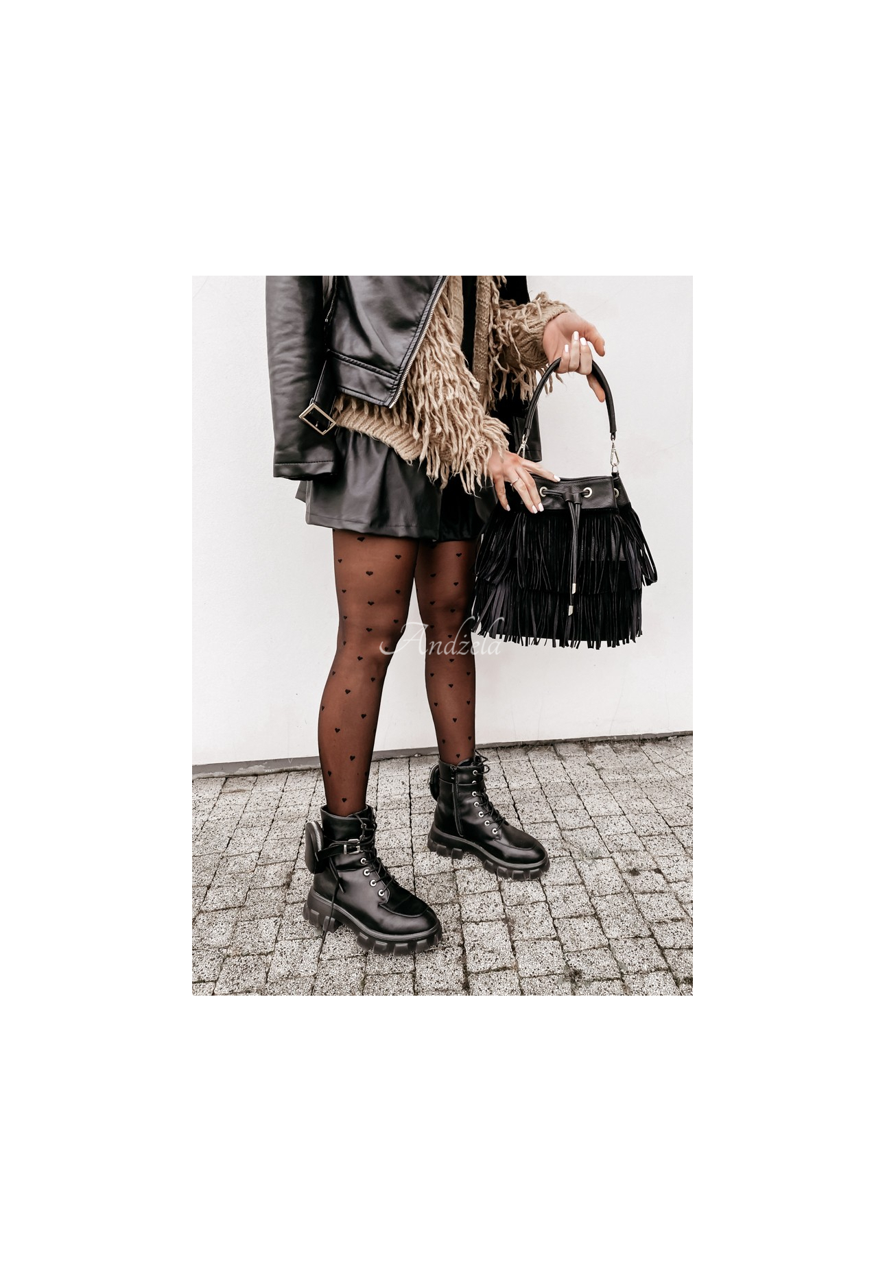 Emily tights black 20 den