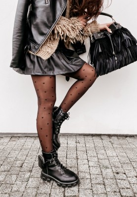 Emily tights black 20 den