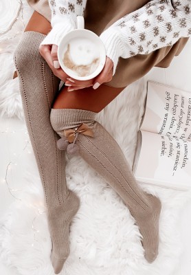 Zalida mocha socks