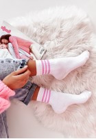 Skarpetki Three Stripes Pink