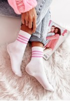 Skarpetki Three Stripes Pink