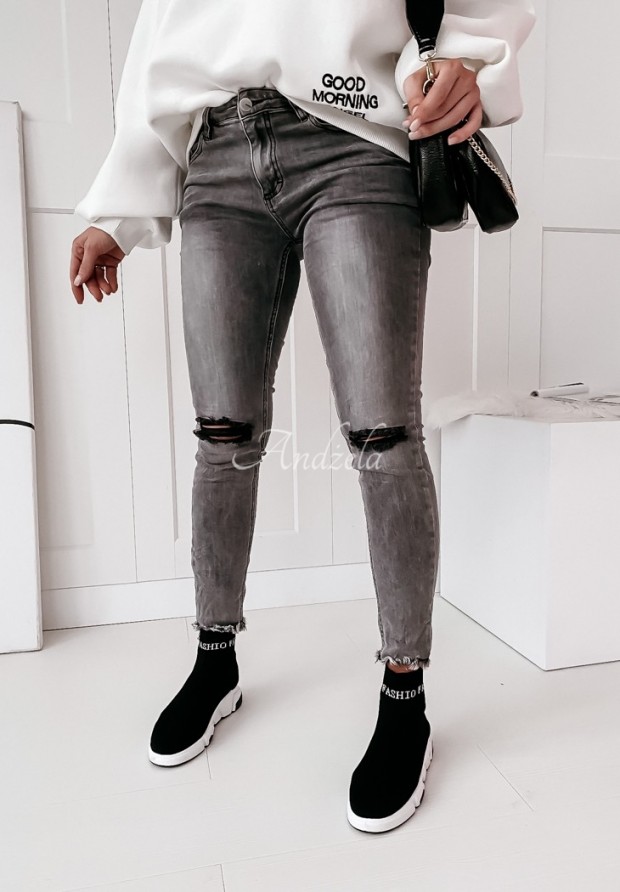 Spodnie Camaria Jeans Grey