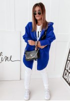 Płaszcz Alpaka Montecarmelo Cobalt