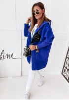 Płaszcz Alpaka Montecarmelo Cobalt