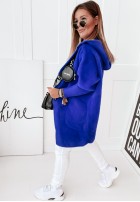 Płaszcz Alpaka Montecarmelo Cobalt
