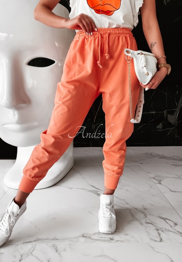Spodnie Dresowe Savoia Orange