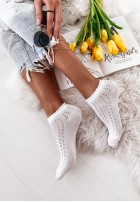 Skarpetki Delicate White