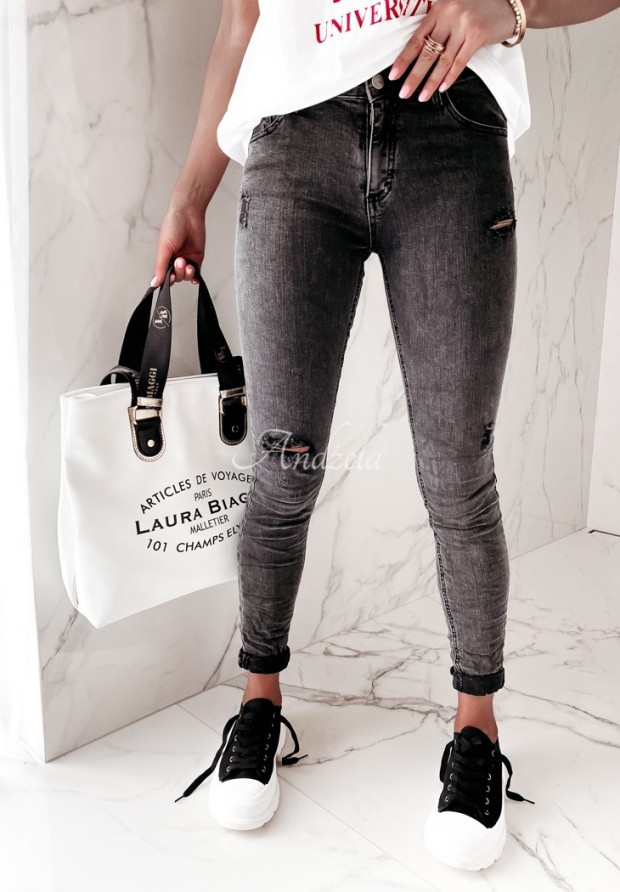 Spodnie Jeans Antalia Dark Grey