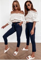 Spodnie Harwinton Navy