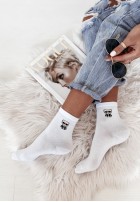 Skarpetki Carla White