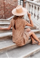 Sukienka Boho Bethy Camel