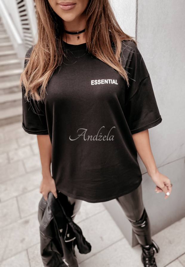T-shirt Oversize Essential Black