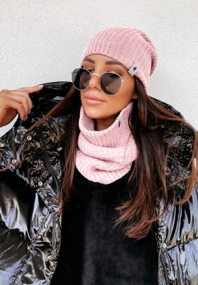 Ribbed Line chimney powder pink