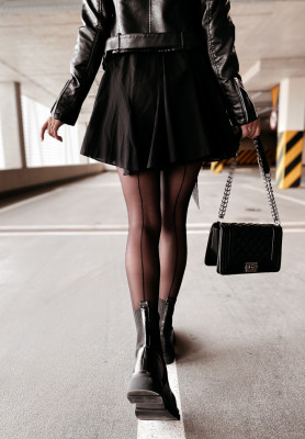 Linette tights black 20 den