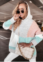 Sweter Oversize Hamilton Mint&Powder