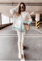 Sweter Oversize Hamilton Mint&Powder