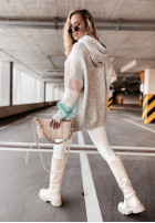 Sweter Oversize Hamilton Mint&Powder