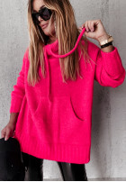 Sweter Carra Neon Pink