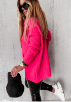 Sweter Carra Neon Pink