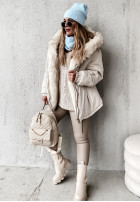 Kurtka Parka Mavery Beige