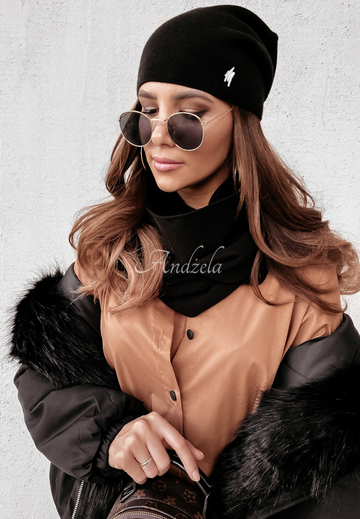 Ribbed Foggy black chimney