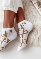 Skarpetki Fendy White
