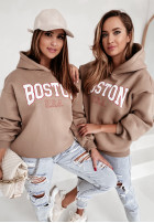 Bluza z kapturem Boston camelowa