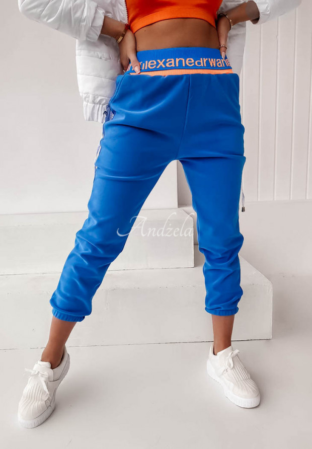 Spodnie dresowe Exane niebieskie