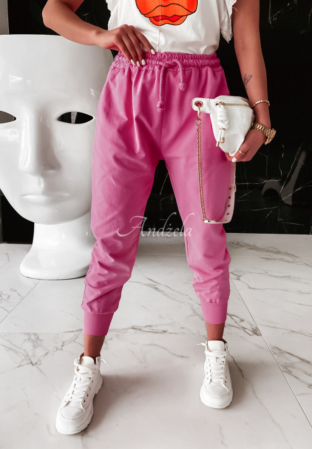 Spodnie Dresowe Savoia Pink