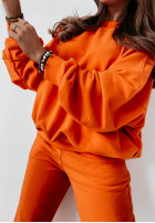 Bluza oversize Morandi pomarańczowa