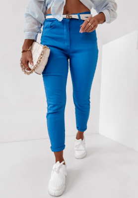 Spodnie jeansowe Brennon niebieskie