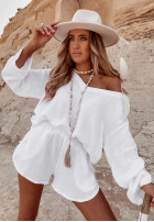 Muślinowe spodenki Somalia białe