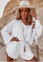 Muślinowe spodenki Somalia białe