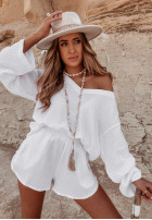 Muślinowa bluzka Somalia biała