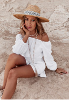 Muślinowa bluzka Attare biała