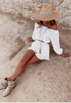 Muślinowa bluzka Attare biała