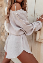 Muślinowe spodenki Malta beżowe