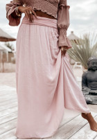 Spódnica maxi Valley jasnoróżowa