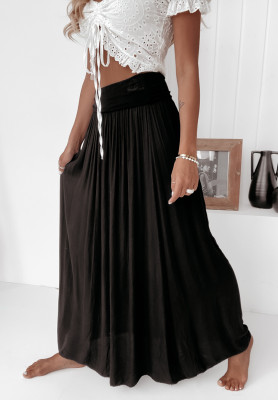 Valley maxi skirt black