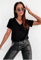 T-shirt Lauren Black