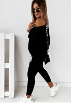 Bluzka Oversize Cascade Black