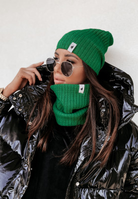 Striped Line cap green