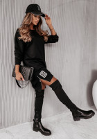 Długa bluza oversize Only black