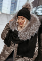 Hat z pomponem Greenland in black