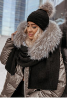 Shawl Greenland  in black
